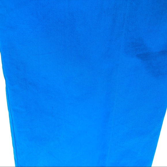 Men’s Red Saks Fifth Avenue Blue Trim Fit Pants - Picture 5 of 9